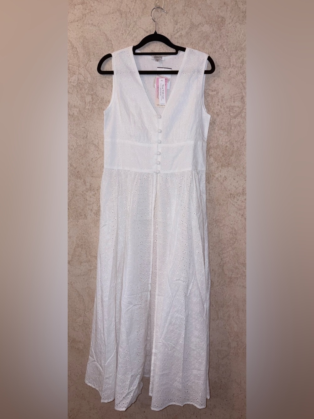 White Eyelet Maxi Top - Picture 2 of 9